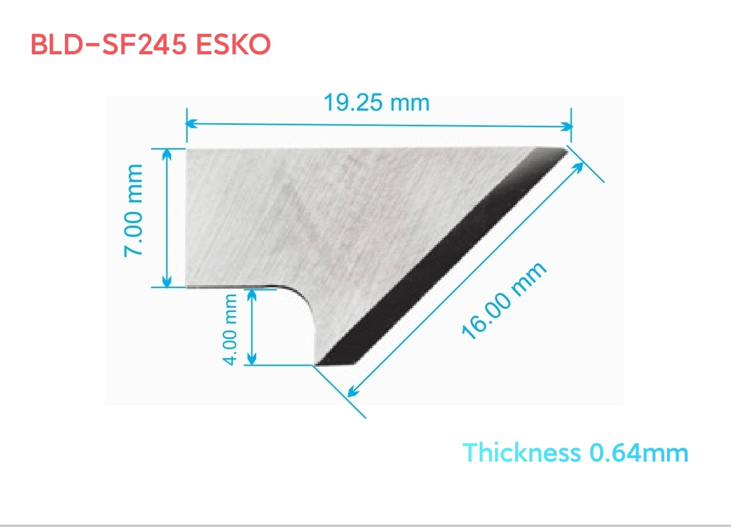 ESKO Cutting blade