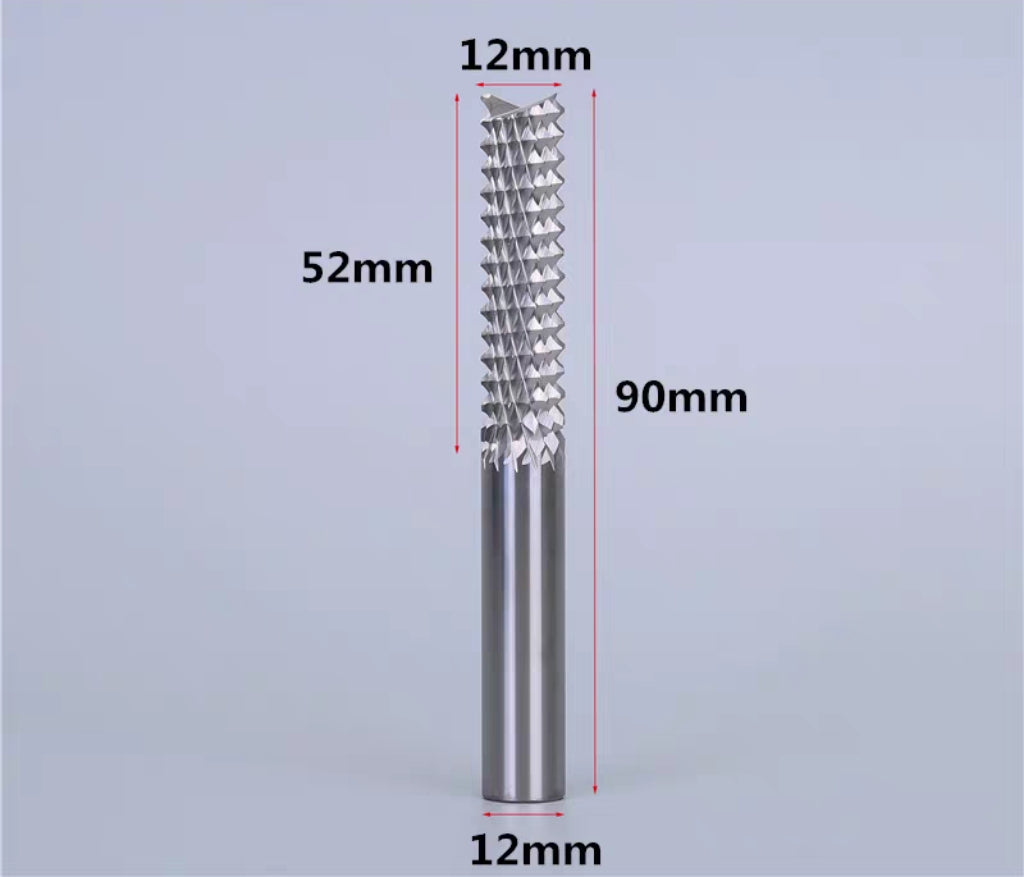 Corn end mill for carbonfiber