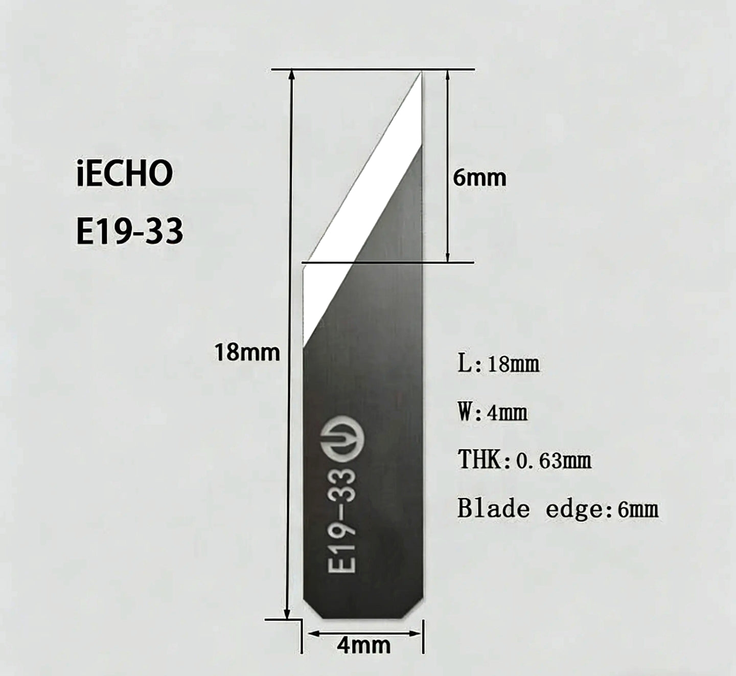 IECHO E19-33 Blade for PK Machine