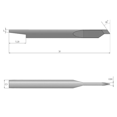 Summa 390-534 Tangential Knife Blade