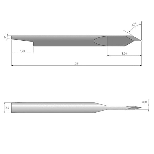 Summa 390-550 Tangential Knife Blade