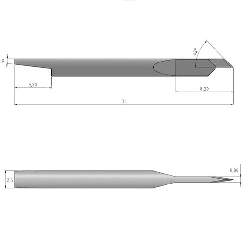 Summa 390-560 Tangential Knife Blade