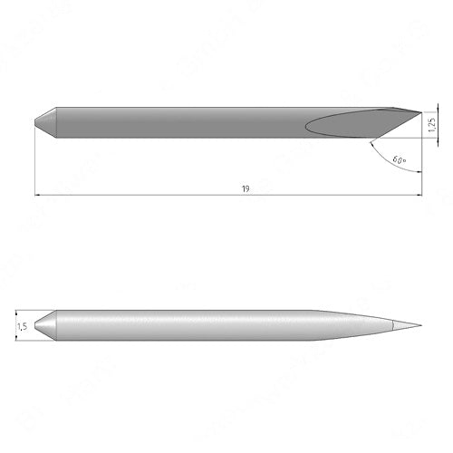 Summa 391-360 /391-231 Carbide Knife Blade