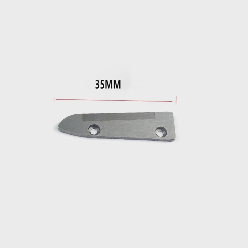 Cloth end cutting  blade