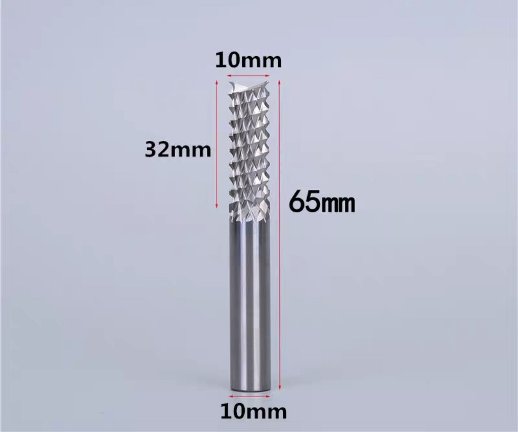 Corn end mill for carbonfiber