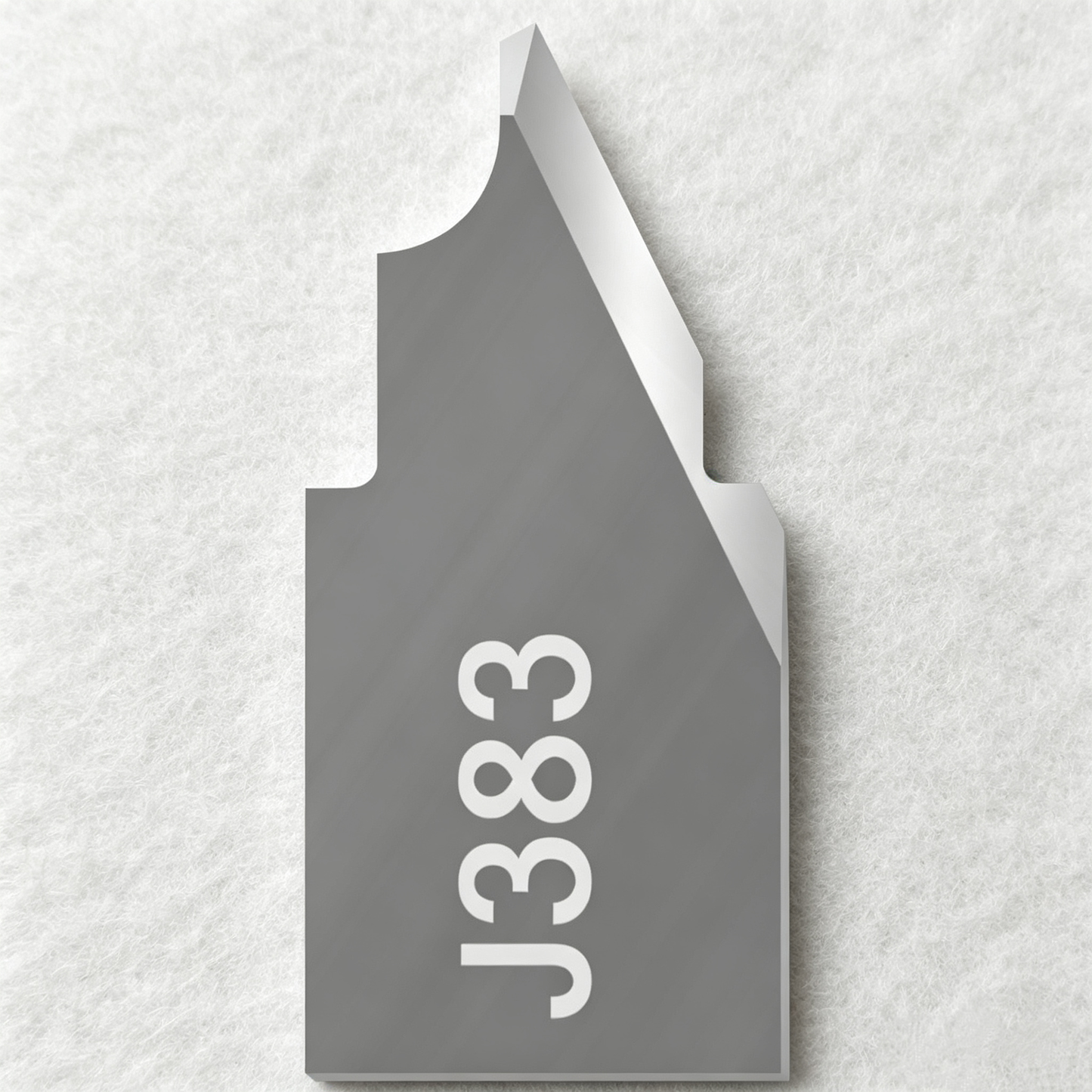 JWEI J383 J384 J385 Replacement Drag Blade, Solid Tungsten Carbide Drag Knife for Jingwei Digital Flatbed Cutter, For Fabric, Vinyl, Leather, Carpet, Foam Material Cutting