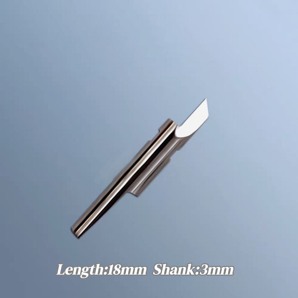 iEcho E1, Drag Knife blades, round-stock
